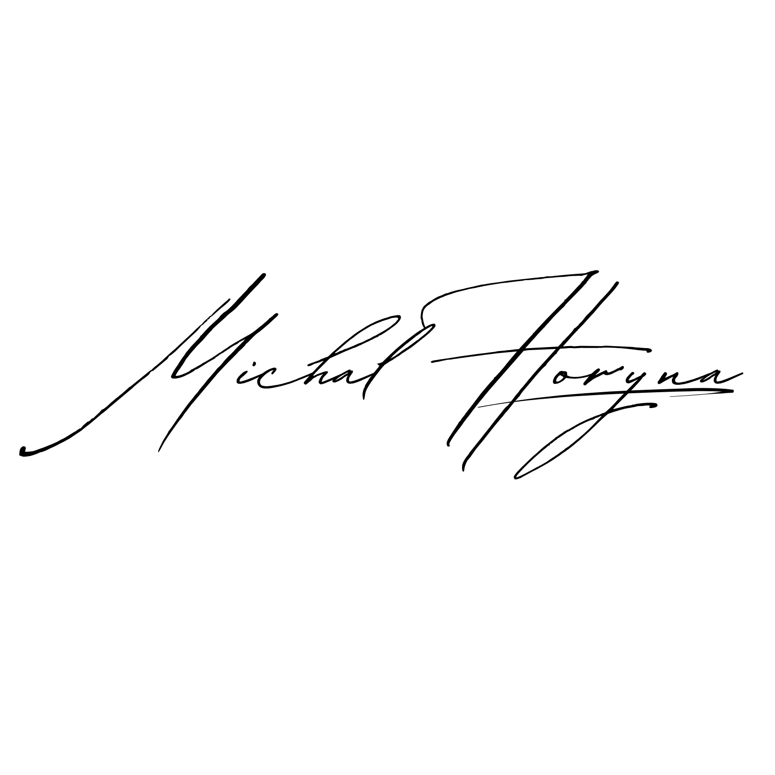 Podpis Michal Horyna